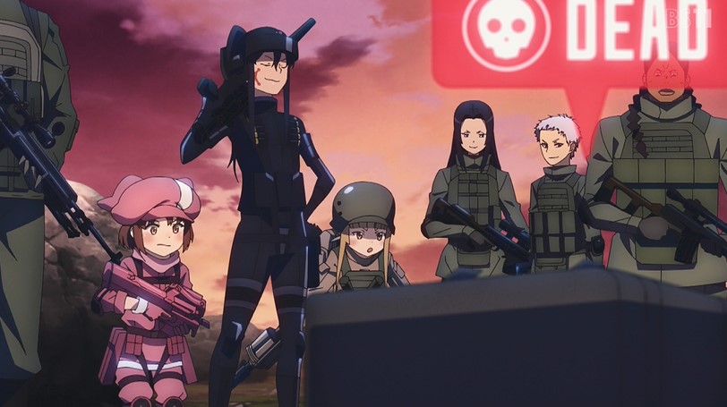 kazmi0514's tweet photo. おはようございます
#GGO2期 10話
これはSJとルールが異なるので、それを利用したほうが勝利できる
マシンガンチームは銃を過信し過ぎた
NPCチームはメンツだけでなく籠城場所も厄介だ
ここを突破できるのだろうか
そうかと思ったらマシンガンチームが白旗!?
#ggo_anime 
#アニメ好きと繋がりたい https://t.co/bwAXm6TuH3