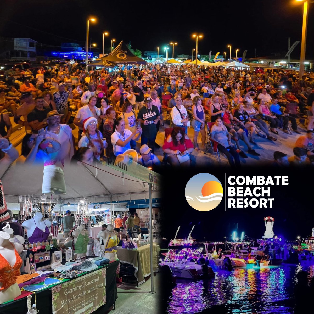 CombateBeach's tweet photo. 🎄Una vez más, queda demostrado que las navidades más hermosas y especiales están en Cabo Rojo. ¡Qué gran noche vivimos ayer en el Festival Navideño en El Combate! https://t.co/VEIxLQUW1T
