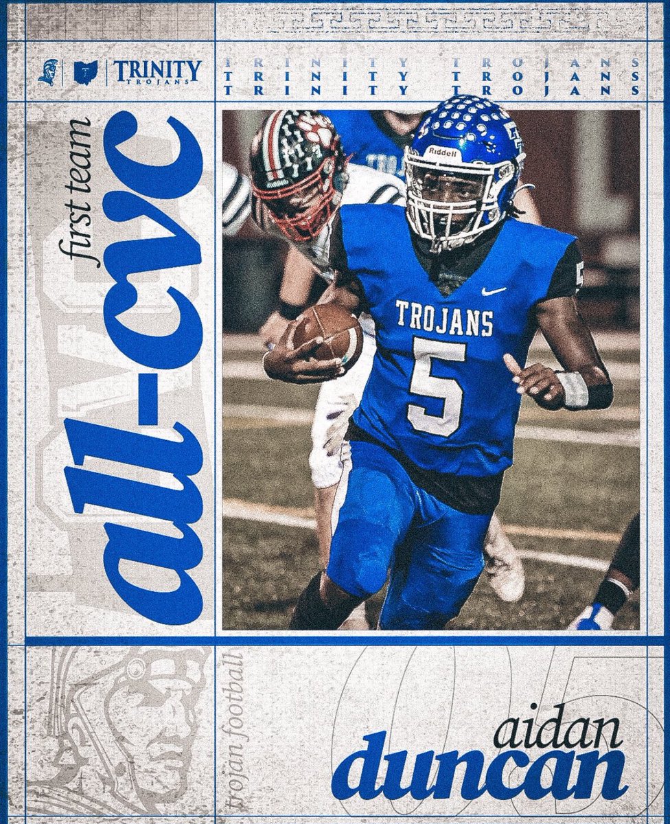 Blessed to know I made All CVC first team 
<a href="/TrinityHSSports/">Trinity Athletics</a> <a href="/ttrojanfootball/">Trinity Football</a> <a href="/AshlandFB/">Ashland Football</a> @OhioPrepsRivals <a href="/OhioDominicanFB/">Ohio Dominican Football</a>