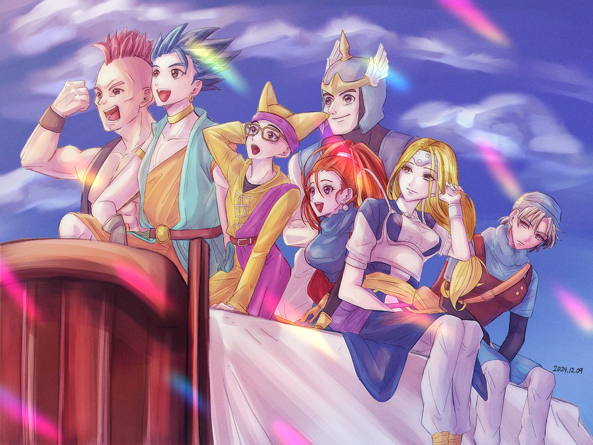 #DQVI29周年
ドラクエ6、29周年おめでとうございます㊗️🎉