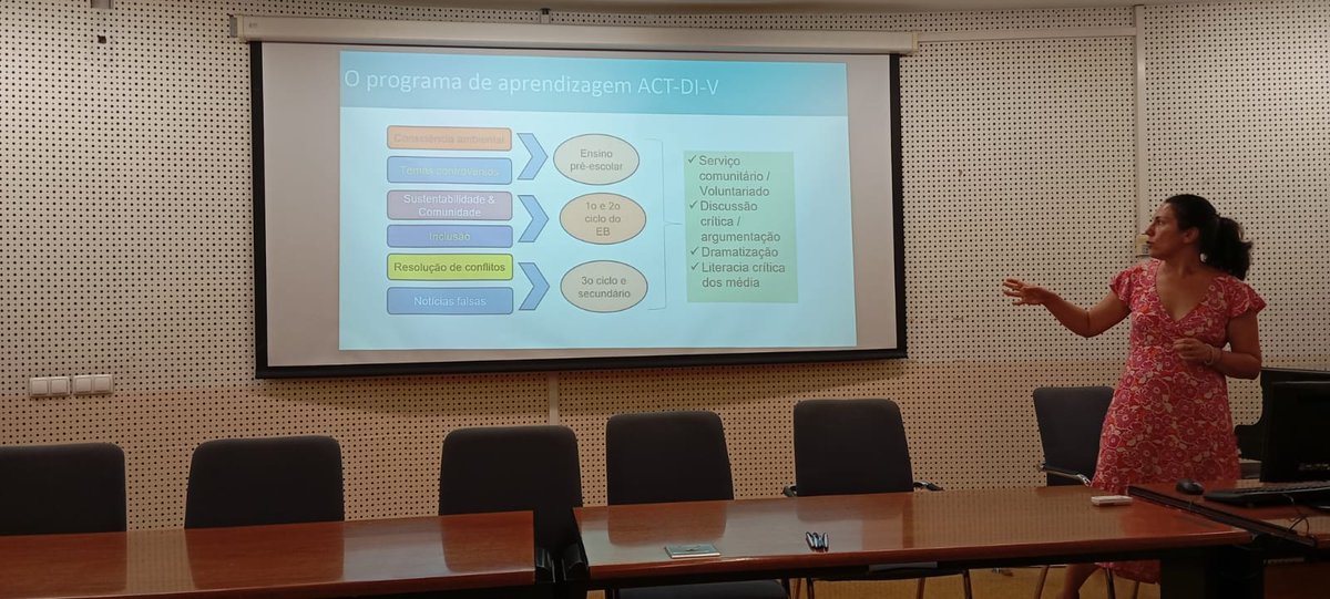 ACTDiV2022's tweet photo. 🌟 ACT-DI-V Project Multiplier Event in Portugal 🌟

The ACT-DI-V project celebrated its successful conclusion with a  multiplier event on September 6th at Universidade Nova de Lisboa,  enhancing teachers' skills in fostering active citizenship. 🌍✨

#ACTDIV  #Citizenship  #UNL https://t.co/KwSvczUypX