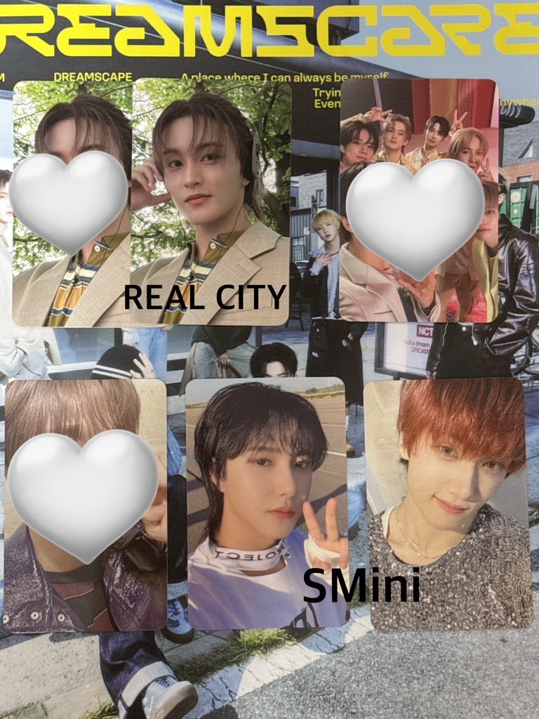 423825nj's tweet photo. NCT DREAM DREAMSCAPE ドリム トレカ 特典 交換

譲
マーク､ロンジュン､ジェミン､チョンロ､チソン

求
同異種 ジェノ(画像3枚目💖)
※ SMini､mumo特典のみ ジェミン

お心当たりのある方はお気軽にお声掛けください🙇🏻‍♀️ https://t.co/hLmBwVNhUG