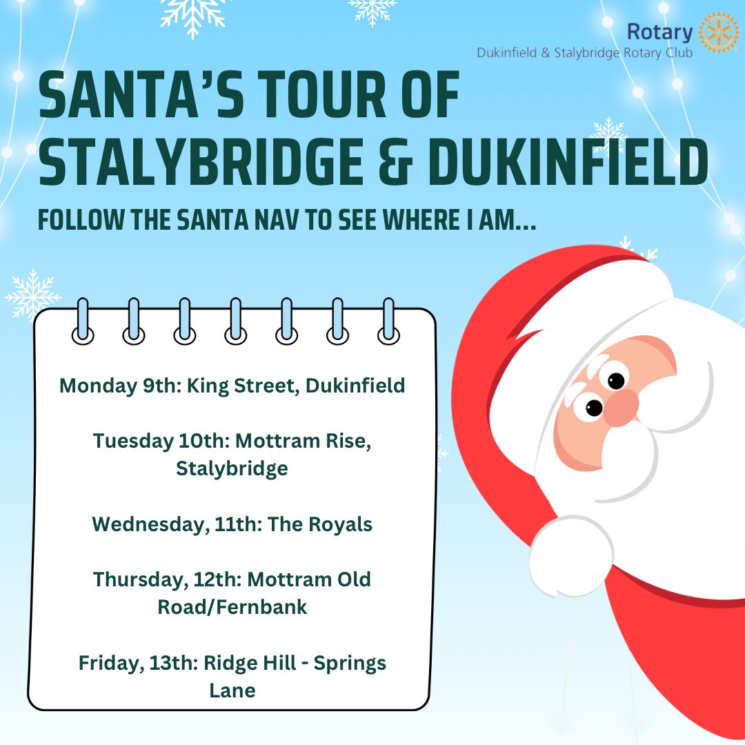 Dukinfield & Stalybridge Rotary Club tweet media