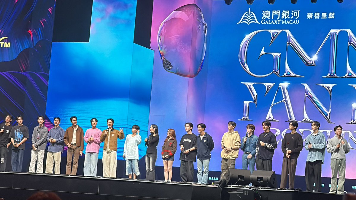 guoruijia2's tweet photo. 好开心能见到你们🙌🏻🫶🏻很喜欢你们的舞台 很惊艳！

 #GMMTVFanfest2024inMacau #joongdunk #earthmix #milklove #forcebook #jimmysea #BounPrem #taynew #offgun #FirstKhaotung https://t.co/WcVPsZ8sQ0