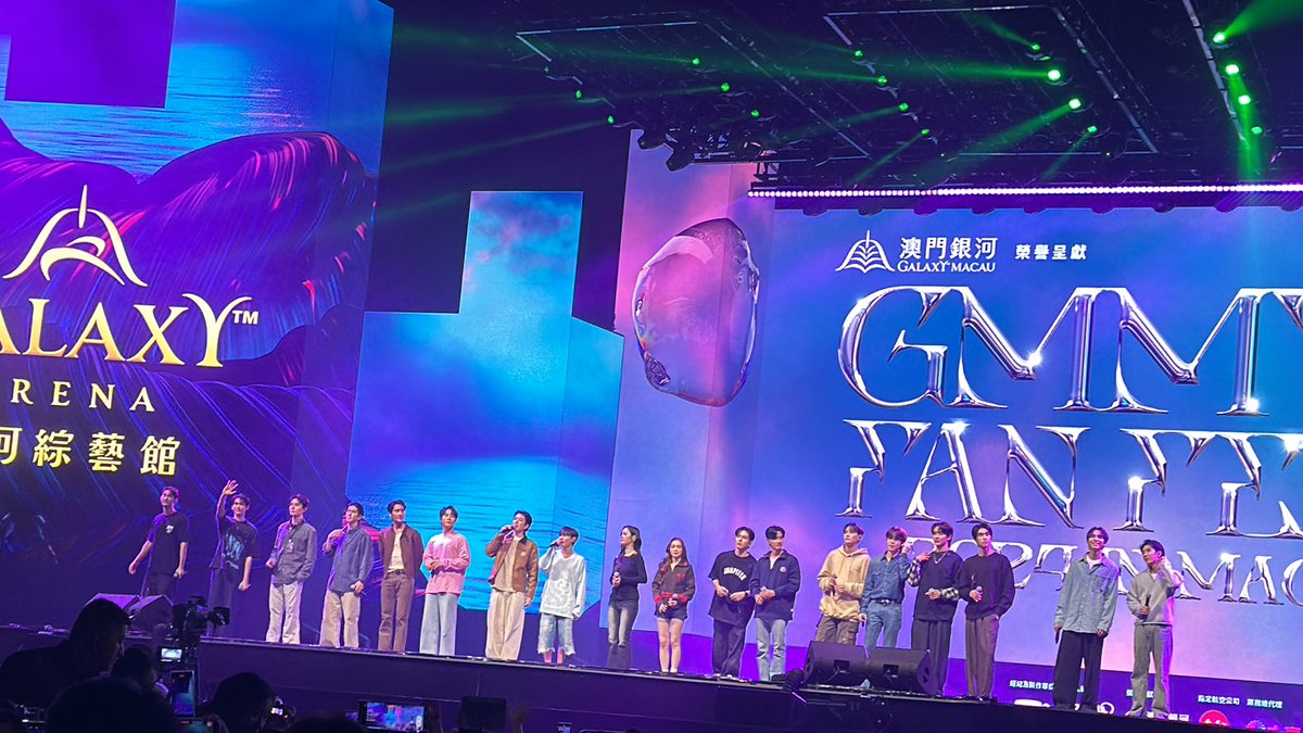 guoruijia2's tweet photo. 好开心能见到你们🙌🏻🫶🏻很喜欢你们的舞台 很惊艳！

 #GMMTVFanfest2024inMacau #joongdunk #earthmix #milklove #forcebook #jimmysea #BounPrem #taynew #offgun #FirstKhaotung https://t.co/WcVPsZ8sQ0