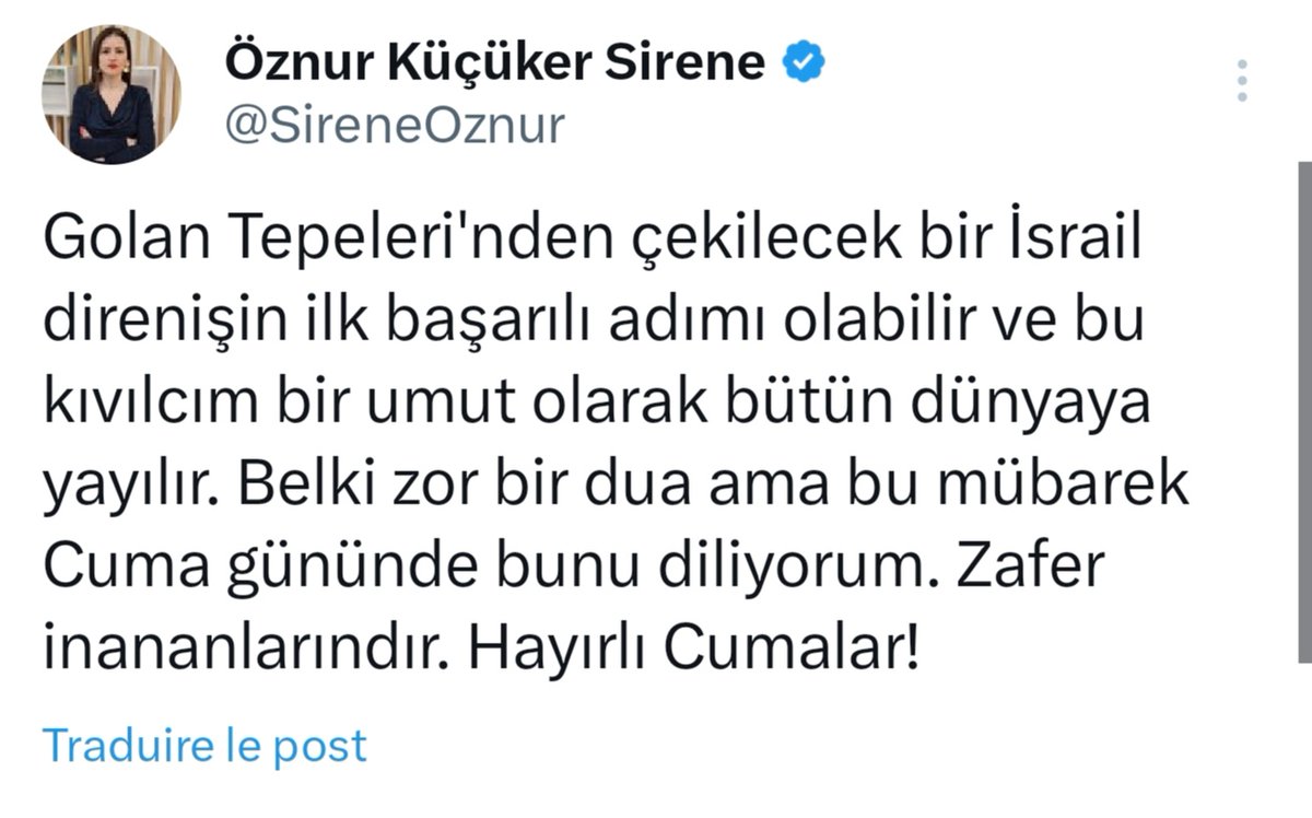 SireneOznur's tweet photo. Bir duam daha var 🤲 https://t.co/DJobx3f0Fj