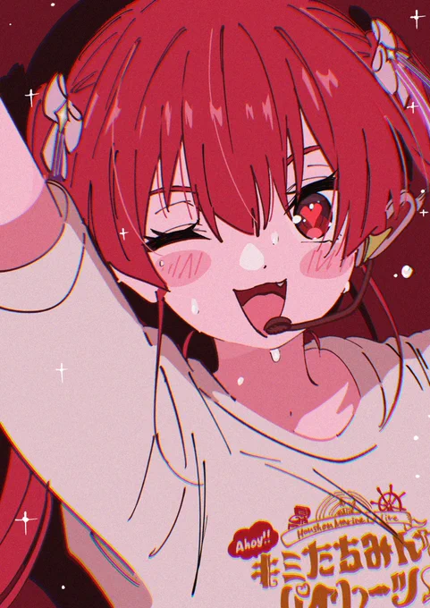 #キミパイ2日間お疲れ様でした!!!!!最高のライブすぎました自分がMV作るきっかけになった、め組の人や、IIIなどは特にですがどれもライブで聴けて胸が熱くなった…!一味の皆さんも熱くて明日からも頑張るぞってたくさん元気もらえるライブでした感謝……キミパイ……………船長… 