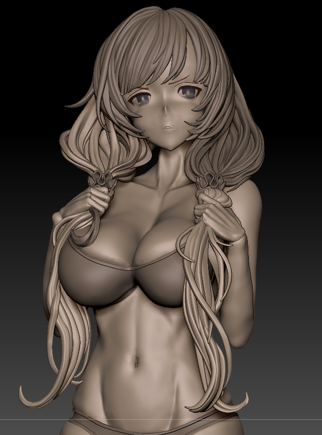 cheukie100's tweet photo. 髪のディテールを続ける

#グラブル 
#ラジエル https://t.co/aT1sutJQ4x