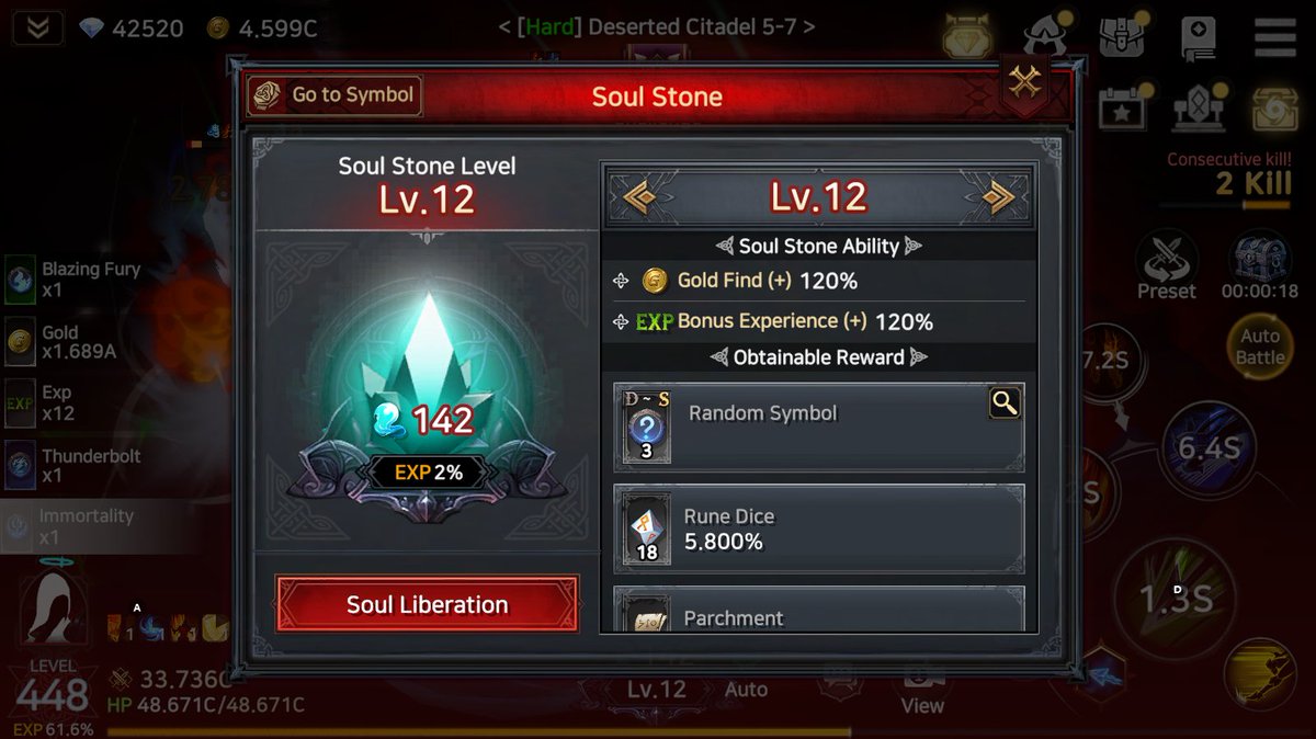 CateYGG's tweet photo. I just completed Gap Quest "Soul Master" I love the overall graphics and game play of this Immortal Rising 2 and hoping I could play with my friends on game.

#YGGxImmortalRising 
#YGGGAPS8
@YieldGuild
@immortalrising2 https://t.co/K8av9Te9QO