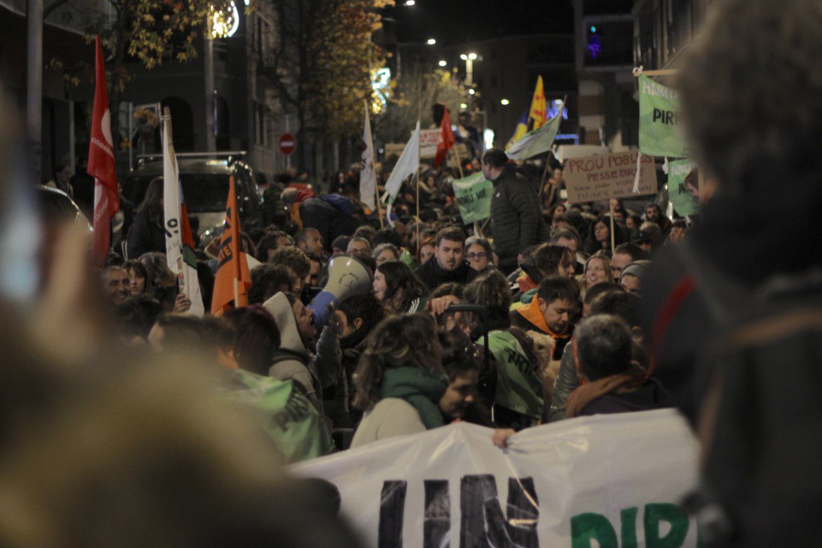 Moltes gràcies a tothom! Divendres vam demostrar que el Pirineu és ben viu i combatiu! 💚🌋