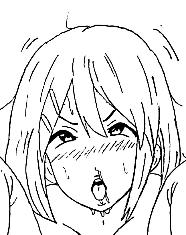 最近こんな顔ばかり描いてる() 
