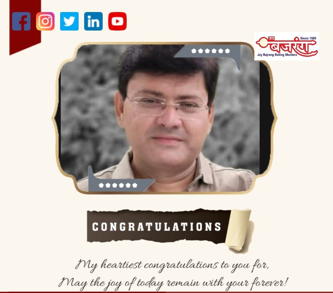 shivbaba_0301's tweet photo. "I'm so thrilled to hear that you reached your goal @NilayShukla_BJP Sir . You inspire by having such ambitious dreams, then putting in the hard work to achieve them." Congratulations Dr.Nilay Shukla Sir ....... https://t.co/88NG6FEmwK