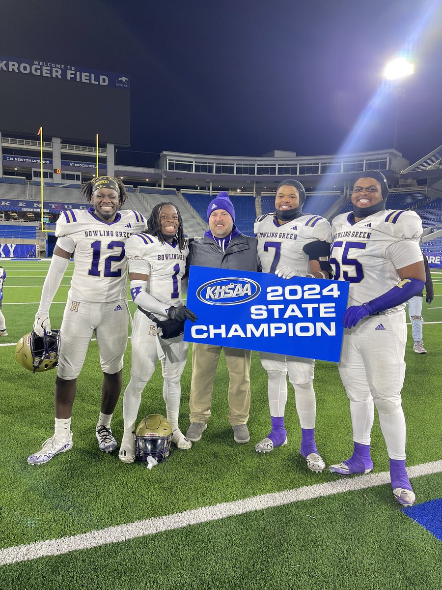 Back to Back. 💜🏈 We are so proud of our Purples! <a href="/CoachChilds14/">Josh Childs</a>