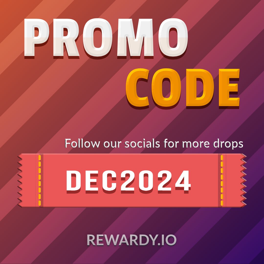 rewardy_app's tweet photo. 💎 DECEMBER CODE DROP!
⭐ Use the code in the image to receive 250 watch points!
💰 Limited to 400 people, hurry up and redeem it!
🔒LEVEL REQUIREMENT: 5 https://t.co/HZypn0a6bs