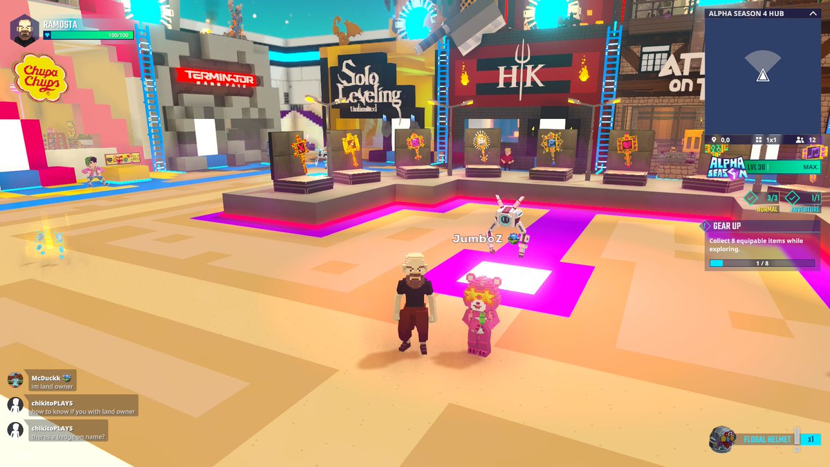 Ramo1283's tweet photo. 🤝🏙️ Just met a LAND owner in @TheSandboxGame and couldn't resist a selfie! Virtual real estate goals, anyone? https://t.co/6xERhYInxi #TheSandbox #AlphaSeason4 #AS4SocialChallenge https://t.co/nNpGMeoTIK