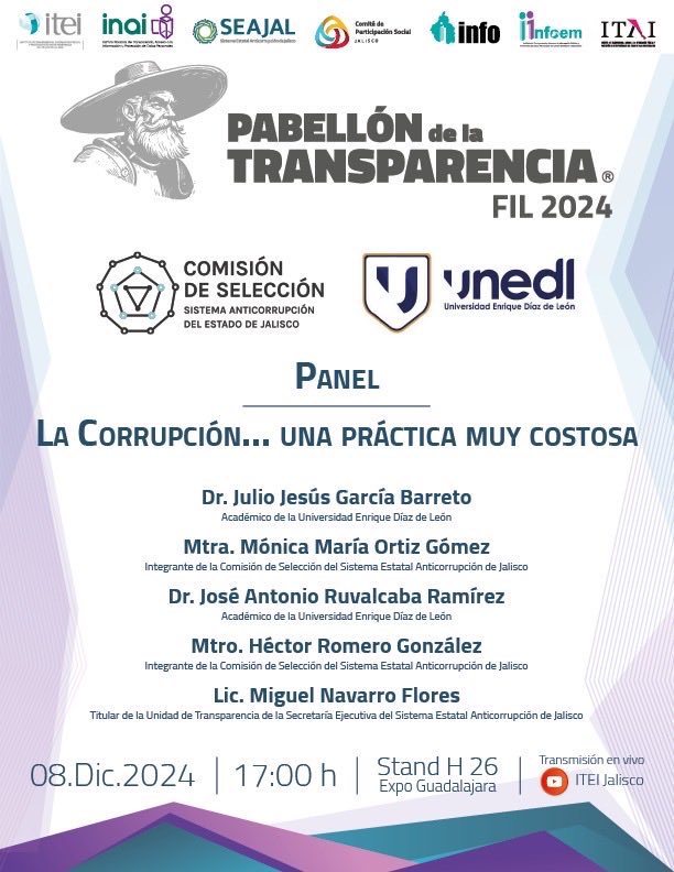 cpsseajal's tweet photo. #FILGDL2024 | Día 9️⃣

#PabellónDeLaTransparencia

🗣️ Profesionalización #ServicioPúblico #JusticiaAlternativa #CienciaPolítica #Corrupción #ParticipaciónCiudadana

📍Stand H26 
📽️Transmisión #EnVivo RRSS #ITEI https://t.co/IBSy5msub4