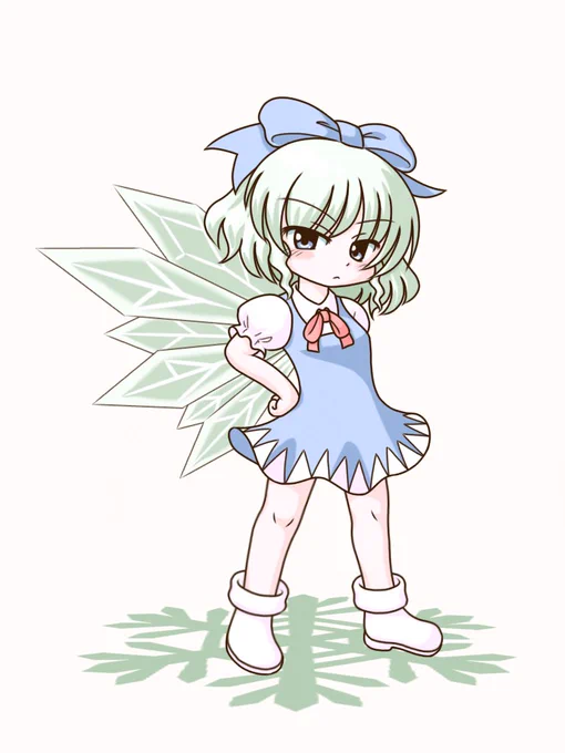 ムスッ!#毎月9日はチルノの日 