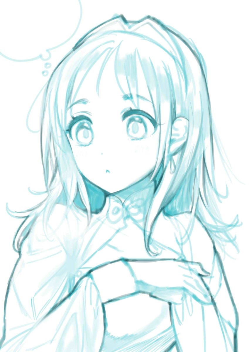 「セラさんラクガキ。 」|伊咲ウタ 「きみのせかいに恋はない」通販してますのイラスト