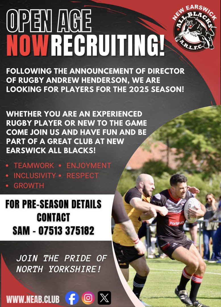 New Earswick All Blacks tweet media