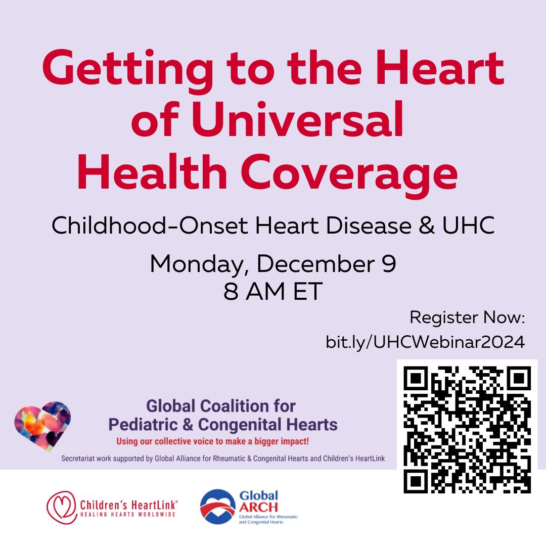 Bistra Zheleva 🫀❤️ (@bzheleva) on Twitter photo 📢interested in how #CHD fits within the #UHC universal health coverage agenda?
Come hear about Argentina's policies to make CHD services
🌟accessible
🌟equitable
🌟encouraging high quality care
🫀
Register us06web.zoom.us/webinar/regist…
#UHCDay <a href="/UHC2030/">UHC2030</a> <a href="/CSOs4UHC/">CSEM (UHC2030 Civil Society Engagement Mechanism)</a> 📢interested in how #CHD fits within the #UHC universal health coverage agenda?
Come hear about Argentina's policies to make CHD services
🌟accessible
🌟equitable
🌟encouraging high quality care
🫀
Register us06web.zoom.us/webinar/regist…
#UHCDay <a href="/UHC2030/">UHC2030</a> <a href="/CSOs4UHC/">CSEM (UHC2030 Civil Society Engagement Mechanism)</a>