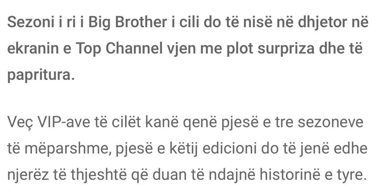 Alipvshv's tweet photo. Njerzt e thjeshte hahahaha, qfar titulli, njerz te thjesht dhe vip. Kta vipat qe pi shtin i kan ka 9 truproje se sun dalin rrugve vet.
#bbval #bbvipks3 https://t.co/5IlmOYVIXp