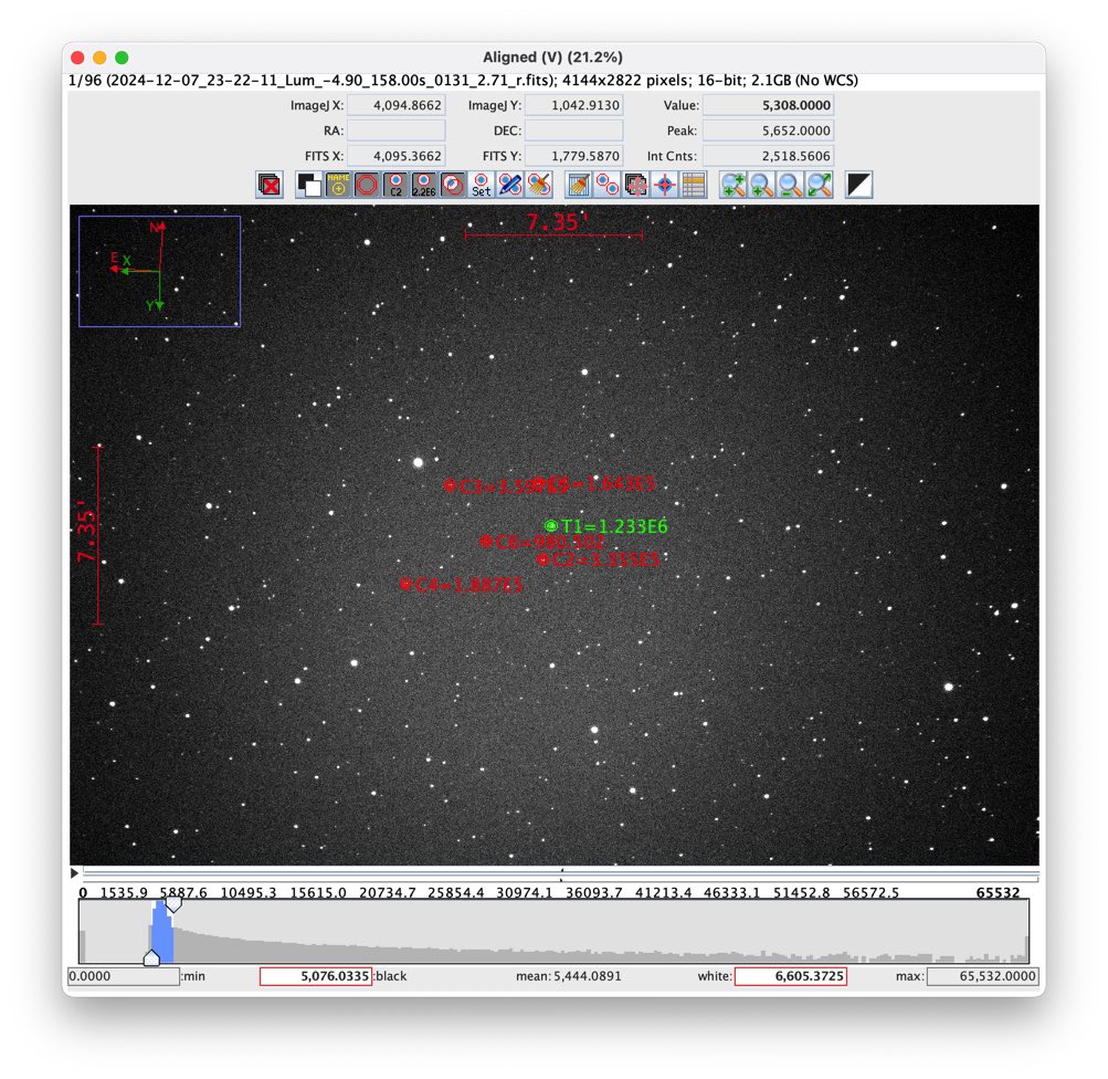 Did something a bit different last night. Captured the exoplanet transit of WASP-23 b, a gas giant about the size of 0.9 Jupiters orbiting a 12.7 magnitude K type star every 2.9 days. Distance from Earth 662 ly. Telescope: Edge 9.25, Camera:  <a href="/zwoastro/">ZWO</a> ASI294MM #astrophotography
