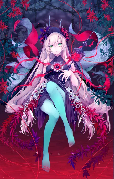 ありがとう白夜極光過去絵スカーレイ#白夜極光 
