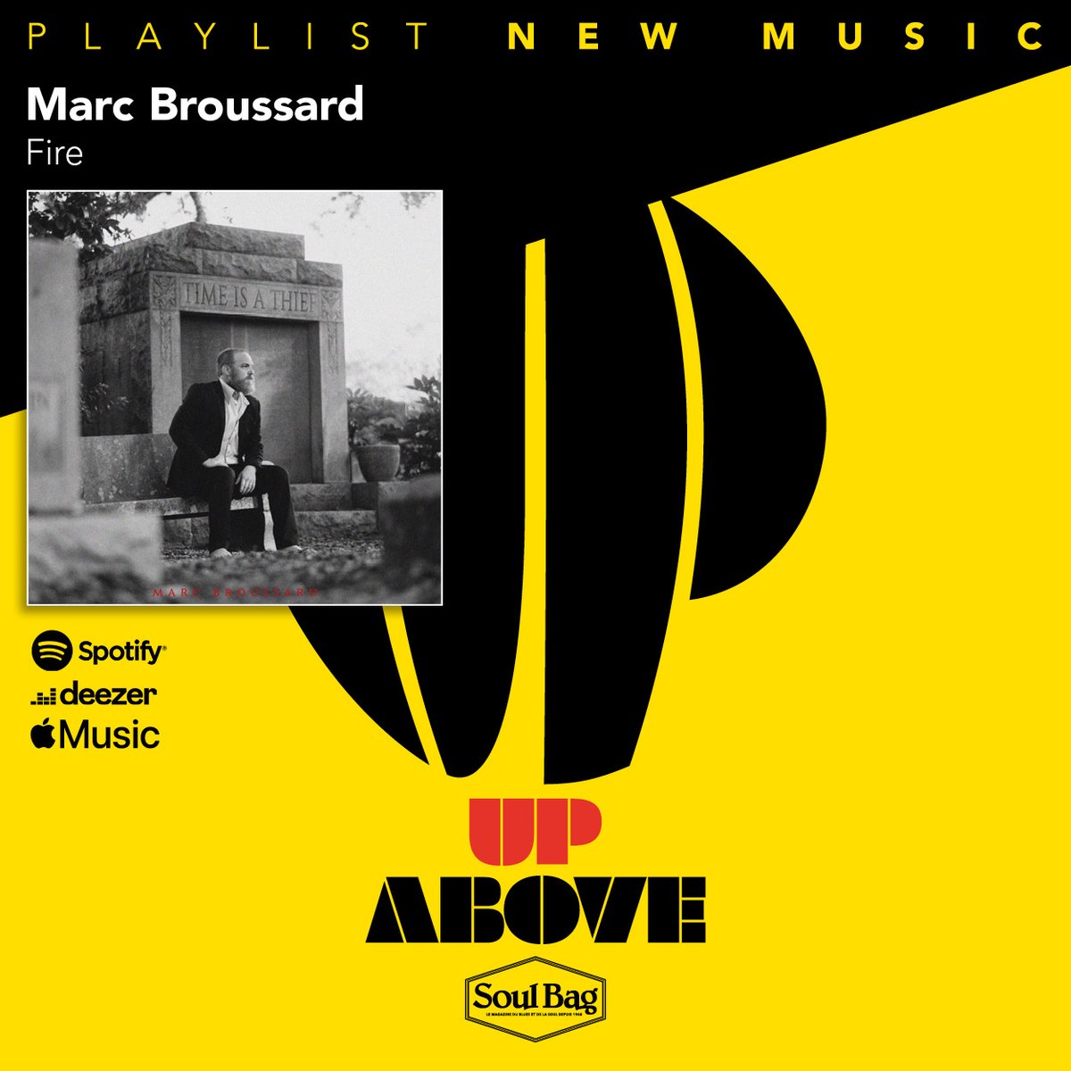 🎶Un nouveau titre de Marc Broussard rejoint notre playlist Up Above.
▶️ open.spotify.com/playlist/5sNo6…
▶️ music.apple.com/fr/playlist/up…
▶️ deezer.page.link/R7hQM8VRFuyFks…