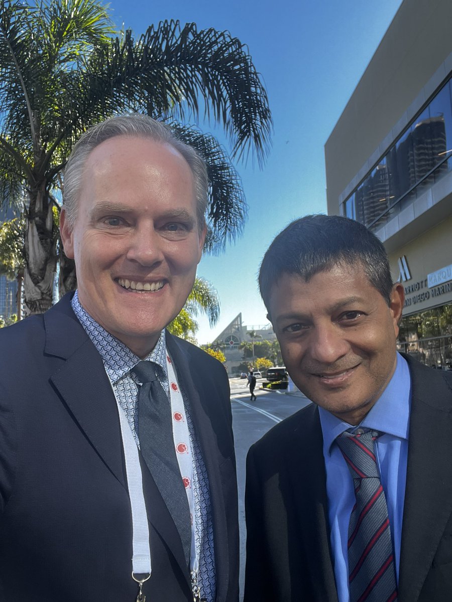 C. Ola Landgren, M.D. (@drolalandgren) on Twitter photo 20 years of collaboration and friendship. Vincent <a href="/VincentRK/">Vincent Rajkumar</a> & I have done numerous studies together on myeloma precursor disease. During ASH we always meet up 1:1 and chat for 1-2 hrs. Friendship goes beyond work!
<a href="/IMFmyeloma/">International Myeloma Foundation</a> <a href="/theMMRF/">Multiple Myeloma RF</a> <a href="/HealthTree/">HealthTree Foundation</a> #mmsm #ash24 <a href="/SylvesterCancer/">Sylvester Comprehensive Cancer Center</a> 20 years of collaboration and friendship. Vincent <a href="/VincentRK/">Vincent Rajkumar</a> & I have done numerous studies together on myeloma precursor disease. During ASH we always meet up 1:1 and chat for 1-2 hrs. Friendship goes beyond work!
<a href="/IMFmyeloma/">International Myeloma Foundation</a> <a href="/theMMRF/">Multiple Myeloma RF</a> <a href="/HealthTree/">HealthTree Foundation</a> #mmsm #ash24 <a href="/SylvesterCancer/">Sylvester Comprehensive Cancer Center</a>