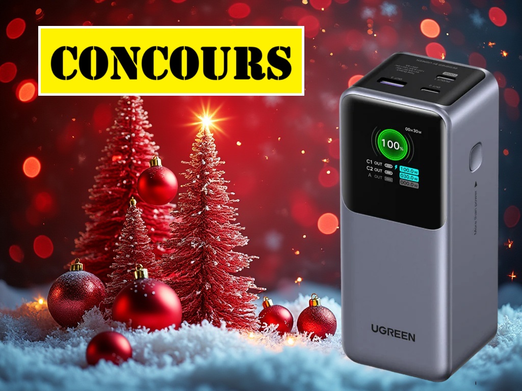 JusteTomy's tweet photo. 🎁 #Concours 🎁
Tentez de gagner un Power Bank UGREEN Nexode 20000mAh 130W ⚡️
 
✅ Follow @JVDeal_FR &amp; @UgreenFR 
✅ RT ce tweet + Like
✅ Tag 2 ami(e)s en réponse à ce tweet
❎ Faux comptes / Bots

TAS le 22 Décembre
Bonne chance 🍀 https://t.co/o9vbyNXqkz