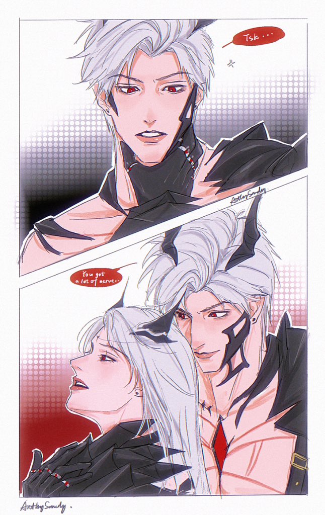 Sandy35353529's tweet image. Necking each other.
#Sylus #LoveandDeepspace #WhereDrakeshadowsFall