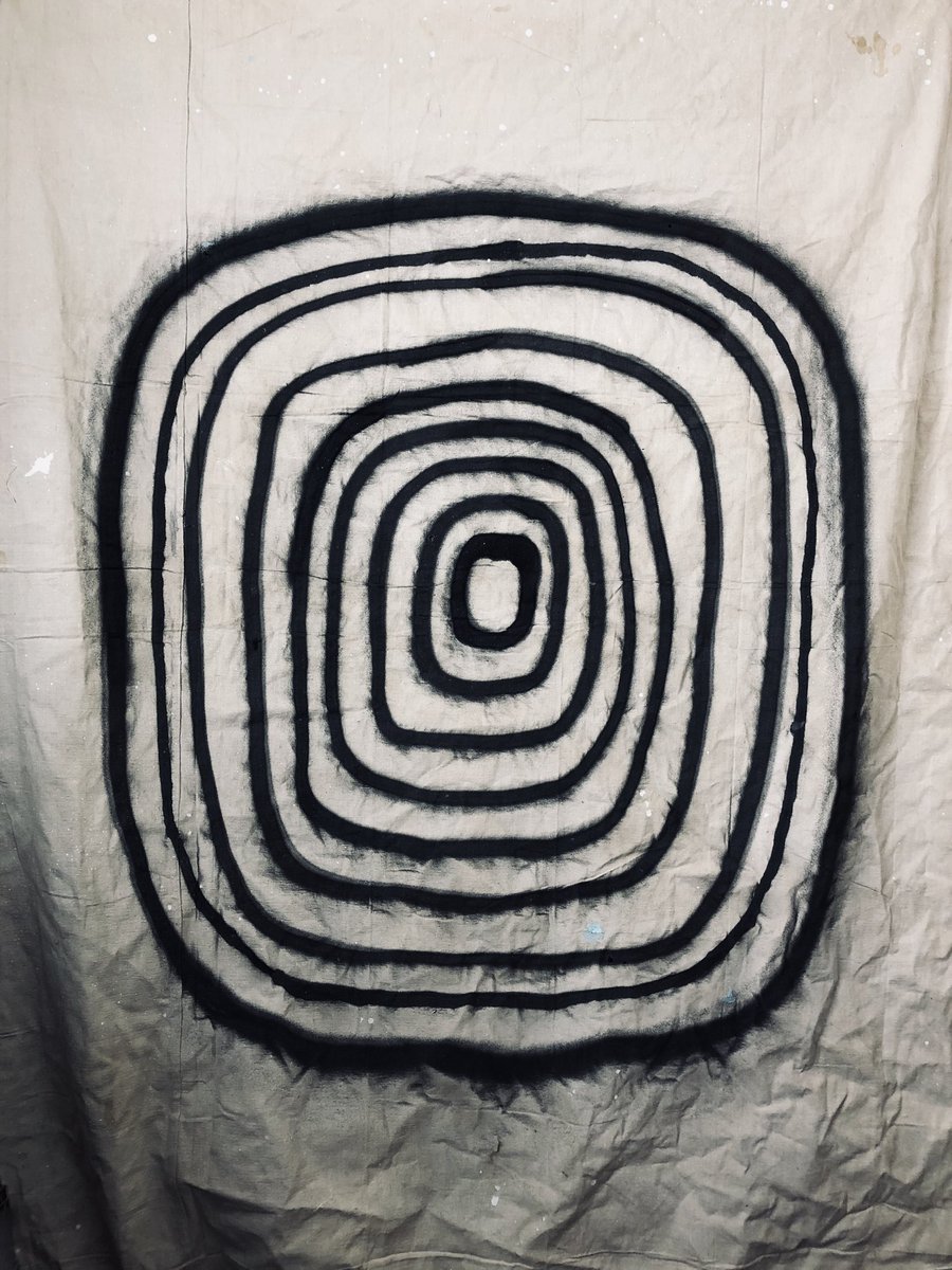 reefMARCH's tweet photo. Untitled (2021)  spray enamel on canvas #art #painting #contemporaryart #mimimalism https://t.co/urtieBIWDz