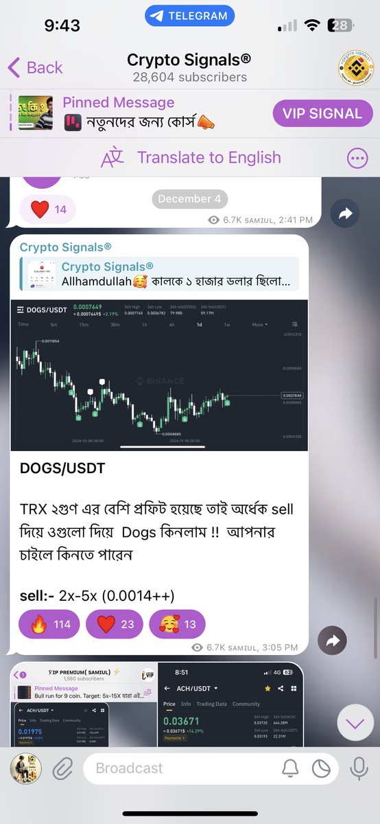 Crypto_samiul's tweet photo. $dogs #dogs
$memecoin
$Signal
$Cryptosignal
#cryptosignal

Free channel:-  https://t.co/G3PHOxK5fE https://t.co/CS8ob0JCgr