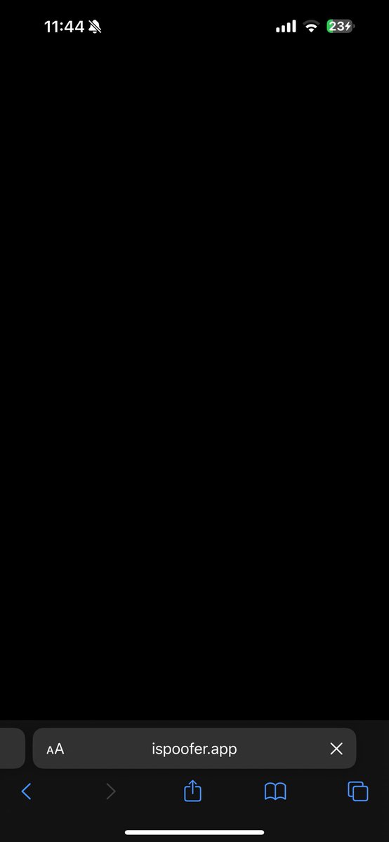crladriancy's tweet photo. @iSpooferApp Can’t open the site why? https://t.co/Sxj68GNNaL