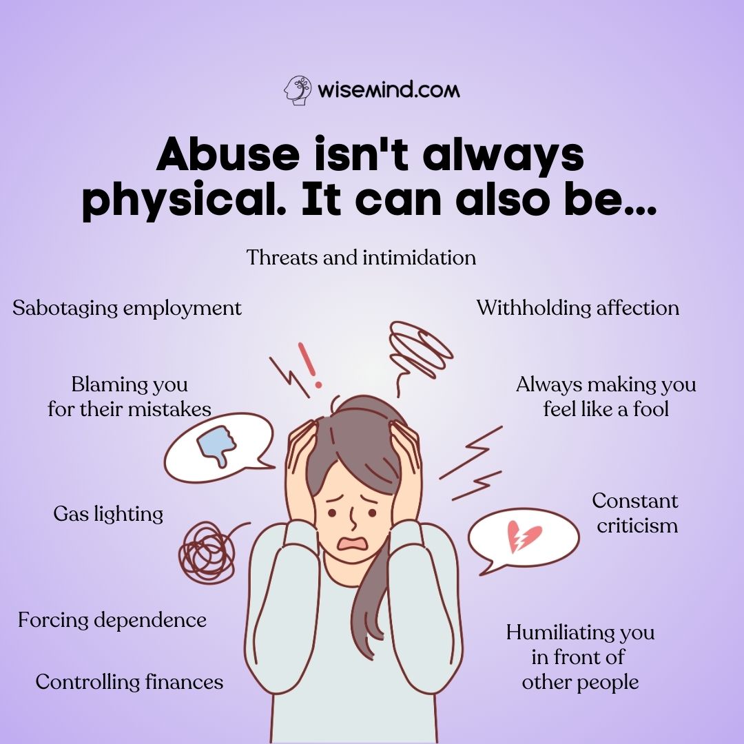 wisemind_com's tweet photo. .
Abuse comes in different forms 🙁

Abuse isn't just physical. It can also take an emotional toll, leaving lasting scars on mental health. Let's break the silence and support survivors. 

Learn how to further help your client's mental well-being. Subscribe to https://t.co/IqZtTY2Kix and get access to over 600 online videos and workbooks by world-renowned mental health experts.

#endabuse #mentalhealthawareness #domesticviolenceawareness #mentalwellness #therapy #trauma #traumahealing

BRILLIANT MENTAL HEALTH - https://t.co/j6bcxr5qZw