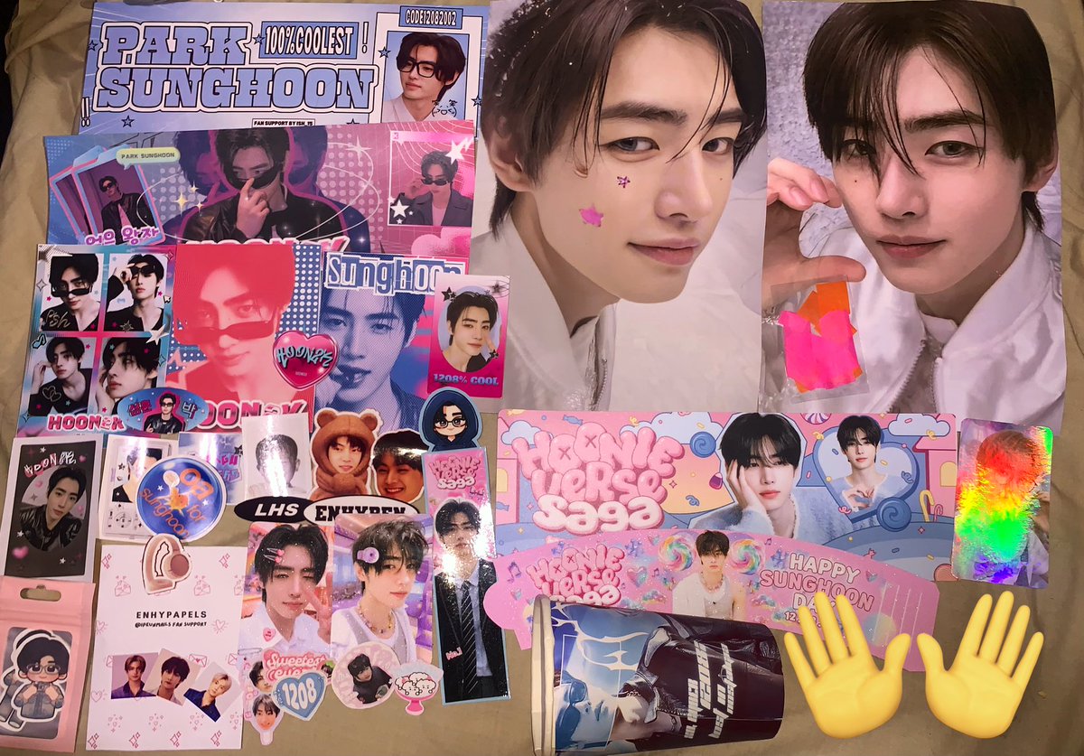 alipin_ngsunsun's tweet photo. thank youuu so muchhh @PSHDaily_ for hosting cse para sa birthdayy ni sunghoon ๐๐ค superrr enjoy poooooo and thank youu din po sa mga nag bigay ng mga freebiess hehehehhheheheh angg sayaaaaa nanalo pa ng hoon bannerrr ๐๐ฅน๐ฅน #Cyber1208 #Hoon2K https://t.co/ARCogq7r7P