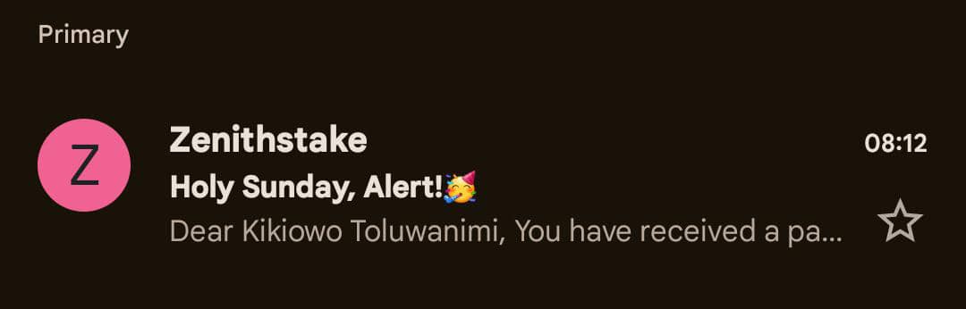 Another Sunday to be thankful 🙇🏼‍♀️🙇🏼‍♀️✌️. It's important to find something that brings in income for yourself. It helps ease some of the pressure you place on others. It doesn’t have to be big—start from somewhere, and let God bless the work of your hands. <a href="/zenithstake/">Zenithstake</a>