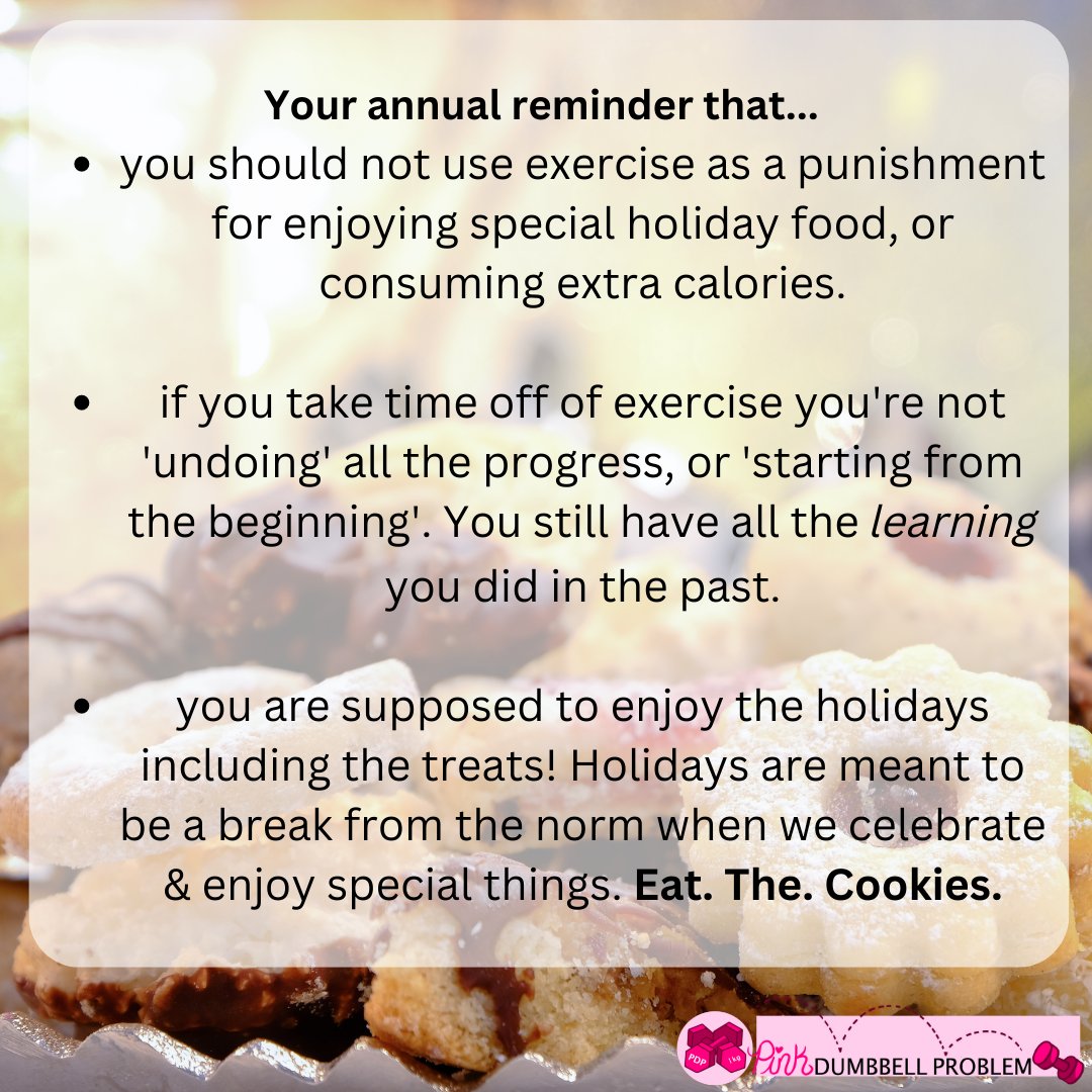 Getting the baking supplies out, which reminds me it's time for this reminder.