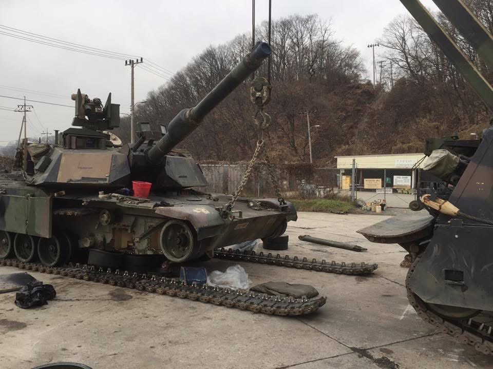 Here’s saluting the tankers &amp; mechanics who keep these magnificent beasts moving/shooting/communicating… 

Memories from DEC 2016, Republic of Korea. I don’t remember how cold &amp; wet it was…I just remember the AWESOME soldiers I served with.