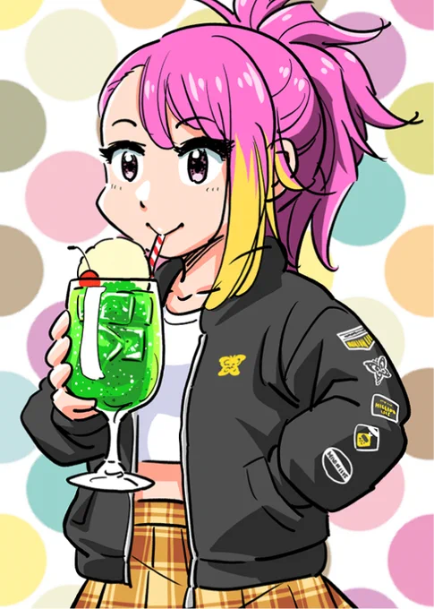MA-1-Hama #月曜日のクリームソーダ 