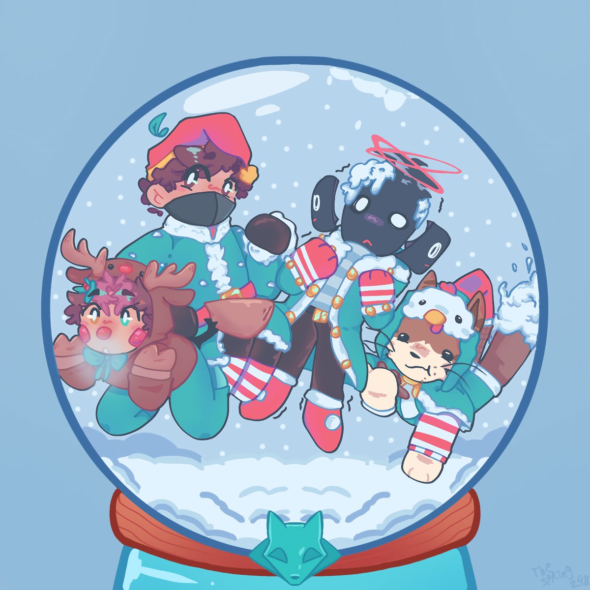 TheSpring248's tweet image. ❄️✨
#SoarinngART #aquinofanart #shadounefanart #capitangatofanart