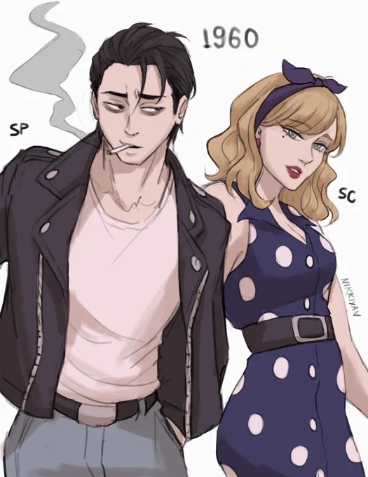 Rabiscos dos meus #ocestadosbr dos anos 60 porque é pra minha fic "Estressado", eu queria visualizar eles  #pauneiro #magerais #nikkiyanoc 
