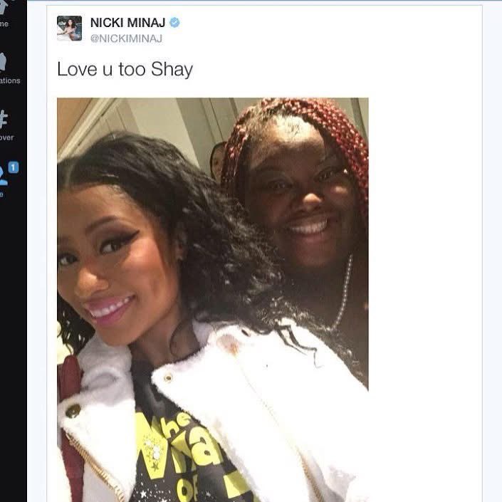 cheabuttacomedy's tweet photo. @NICKIMINAJ I’ll never forget the day I met you in Miami life changing for me . Happy birthday queen may God continue to bless you 💕💕💕💕 https://t.co/cSKb9oHUiO