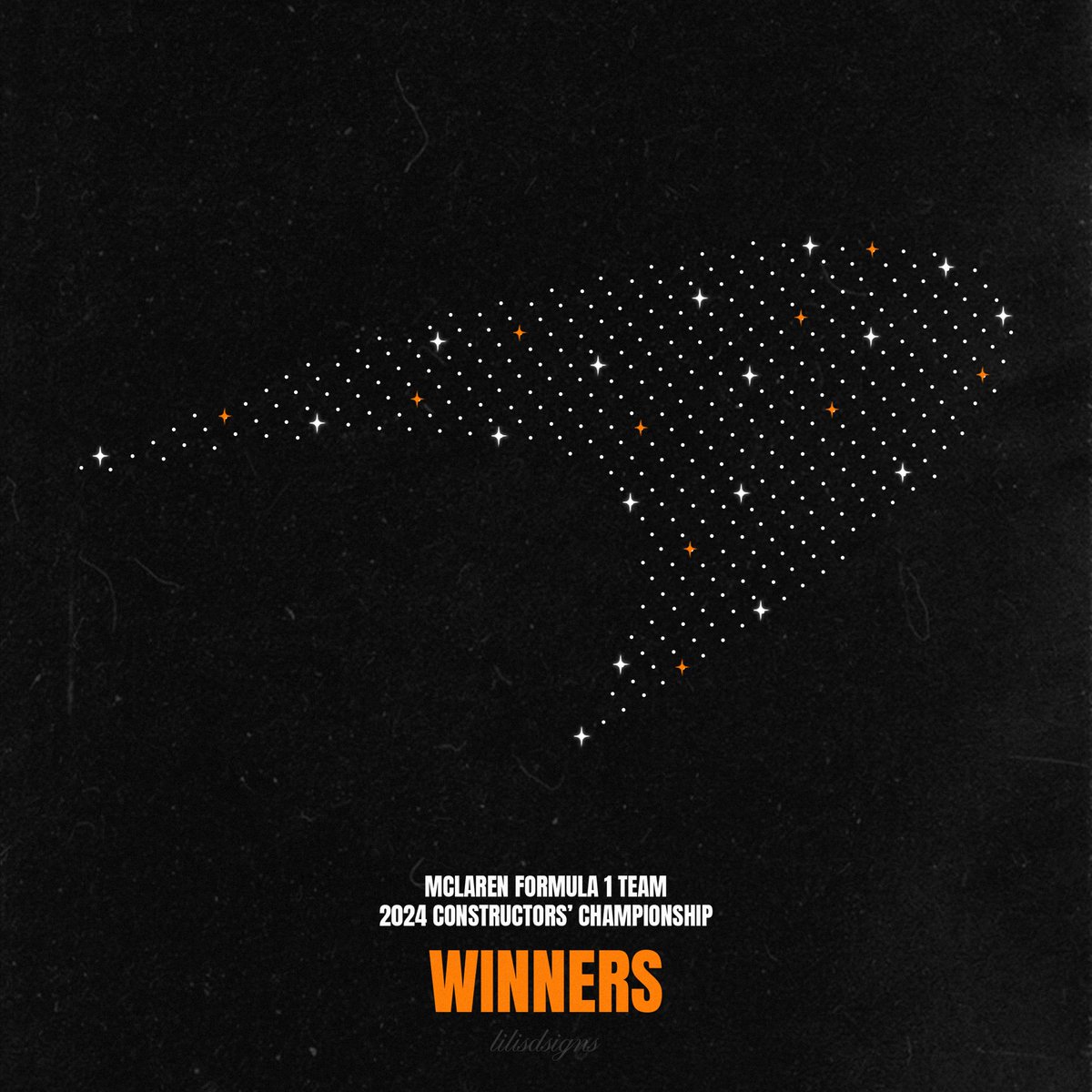 mclaren f1 team - 2024 constructors' championship winners 🧡