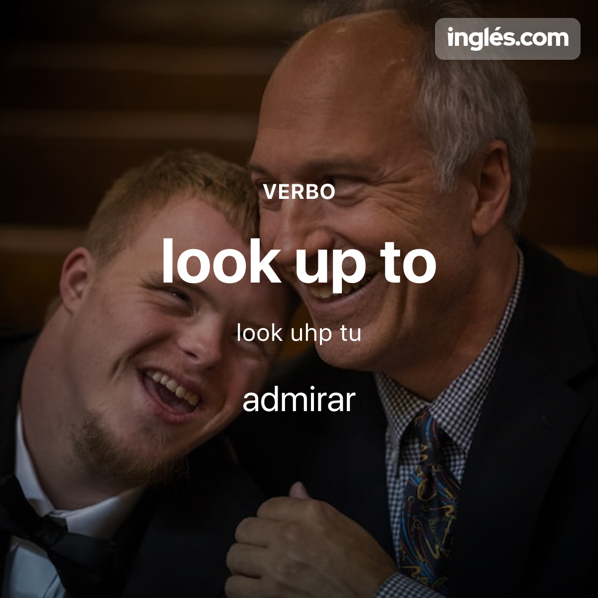 app_ingles's tweet photo. La #PalabraDelDía de hoy es "look up to". 🙂 Por ejemplo: I look up to my dad. - Admiro a mi papá.
.
.
.
#StudyEnglish #EstudiaIngles #LearnEnglish #AprenderIngles #Ingles #AprendeIngles #EstudiarIngles #lookupto #admirar https://t.co/8LmCzPIzW6