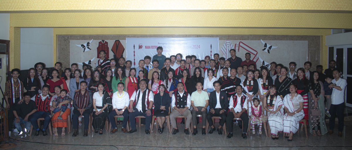 HimbTenyebinlo's tweet photo. Thank you Rengma Union Bangalore for having me as your Chief Guest on the occasion of Ngada cum Pre-Christmas Celebration.
No work or job is small, So proud of my brothers and sisters.
“We must live together as brothers or perish together as fools.”
Martin Luther Jr.
@blsanthosh https://t.co/YwxCGCKvhn