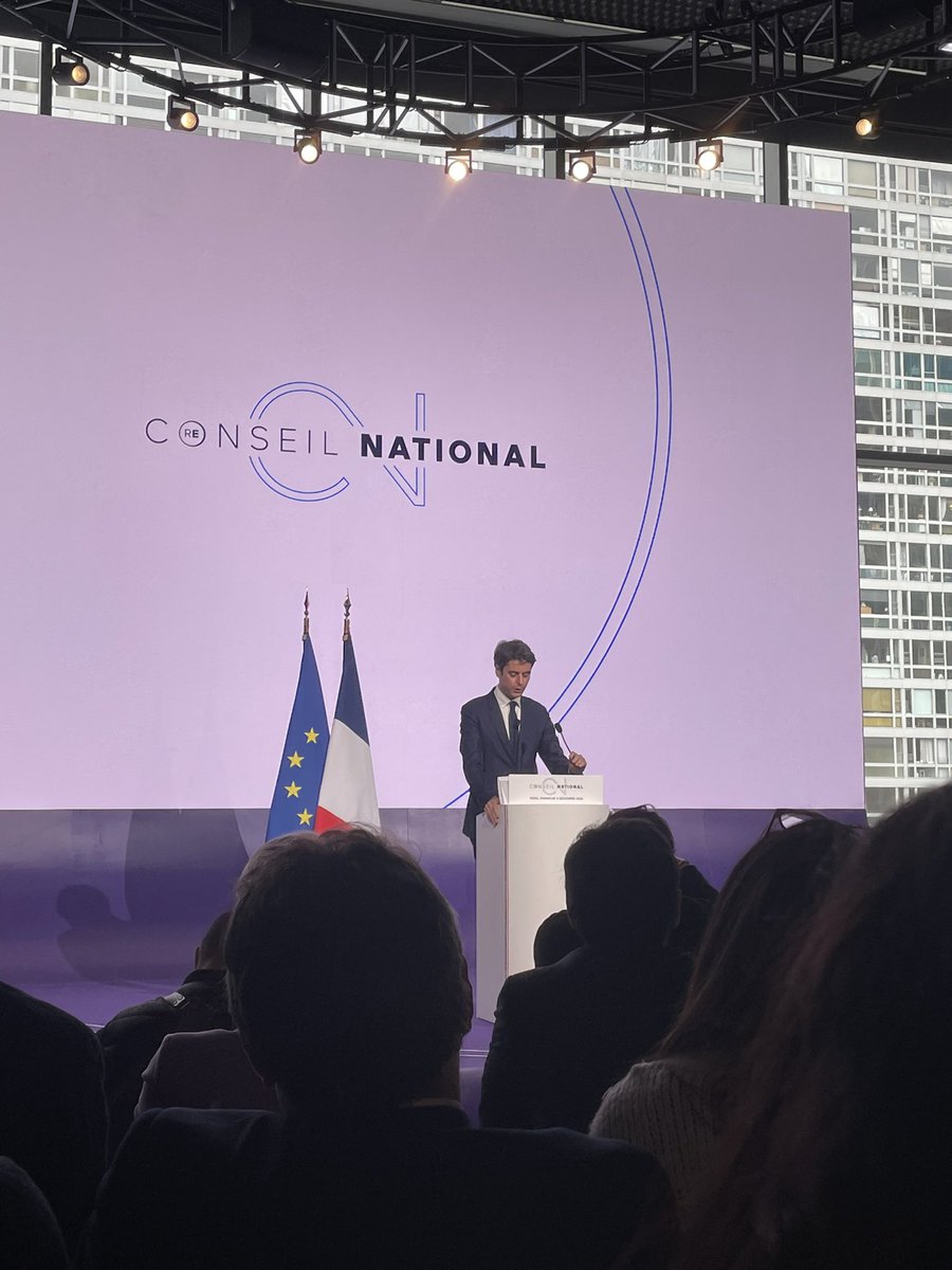sandy_Enmarche's tweet photo. Au Conseil National 
Renouer avec les idées et l’audace ! Félicitations à @GabrielAttal et @Elisabeth_Borne #NosTerritoiresOntDesIdées #terrain #Engagement #Bretagne #Engagements https://t.co/OJN1kvLjP0