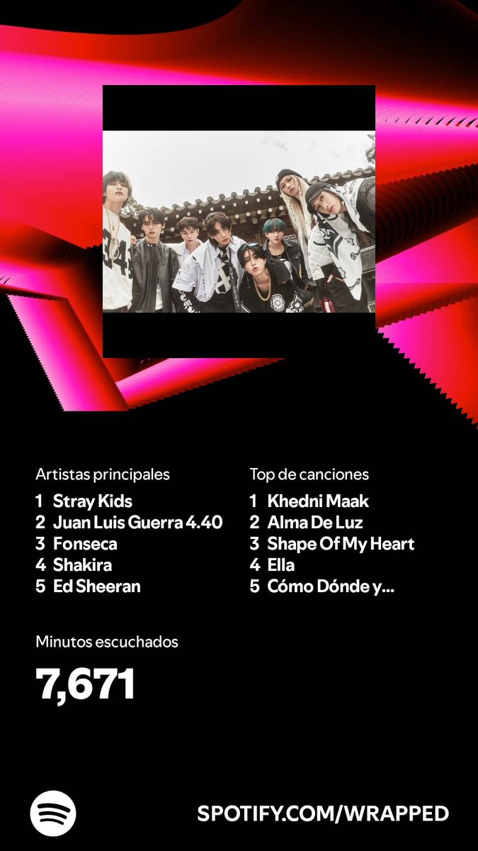 Escuché durante 7,671 minutos en 2024. ¿Y tú? #SpotifyWrapped  lucia por ti cambio mi lista 🥴 open.spotify.com/wrapped/share/…