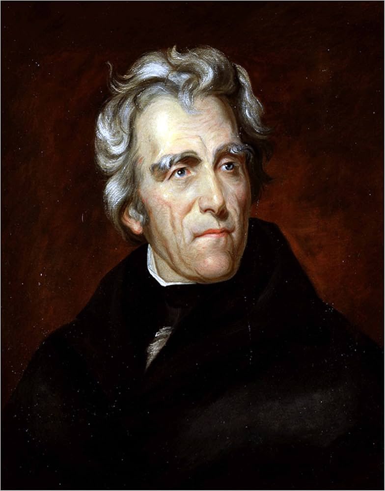 JakeBedolla's tweet photo. A quote from the 7th POTUS, (Andrew Jackson) directly to central bankers.

“Gentlemen! I too have been a close observer of the doings of the Bank of the United States. I have had men watching you for a long time, and am convinced that you have used the funds of the bank to speculate in the breadstuffs of the country. When you won, you divided the profits amongst you, and when you lost, you charged it to the bank. You tell me that if I take the deposits from the bank and annul its charter I shall ruin ten thousand families. That may be true, gentlemen, but that is your sin! Should I let you go on, you will ruin fifty thousand families, and that would be my sin! You are a den of vipers and thieves. I have determined to rout you out, and by the Eternal, (bringing his fist down on the table) I will rout you out!

Andrew Jackson