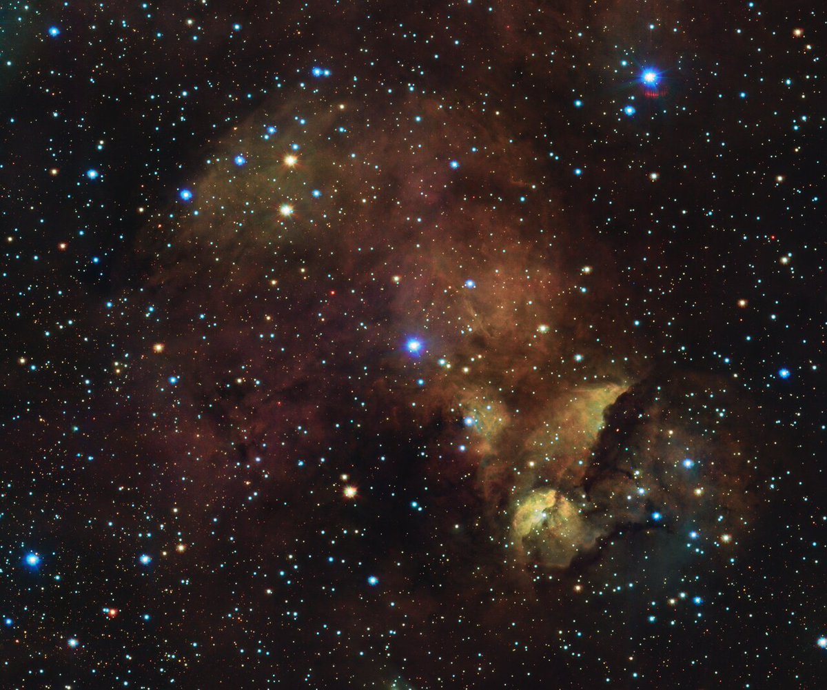 Huhn oder nicht Huhn, das ist hier die Frage... der berühmt-berüchtigte Running-Chicken-Nebel 🐔
📷 ESO/VPHAS+-Team
eso.org/public/germany…